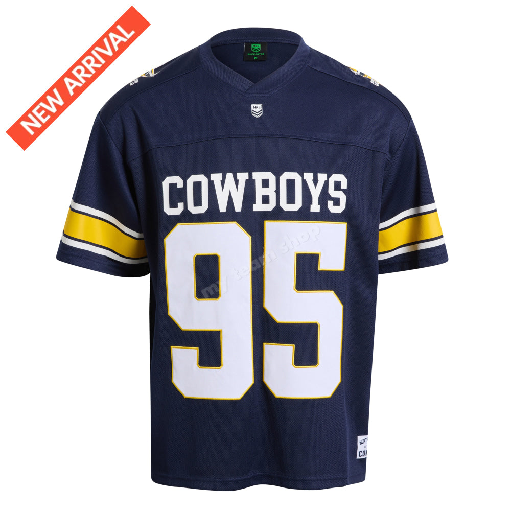 NORTH QUEENSLAND COWBOYS NRL GRIDIRON MESH JERSEY NRL Gridiron Jersey