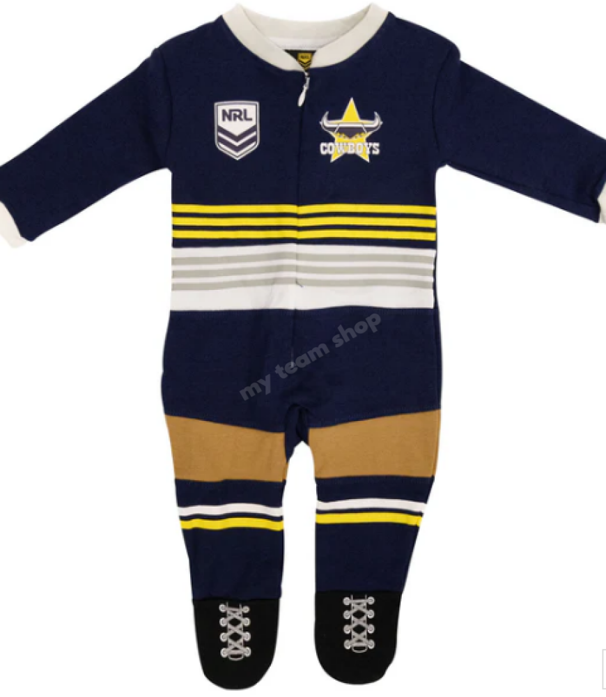 NORTH QUEENSLAND COWBOYS NRL INFANT FOOTYSUIT Infant Footysuit
