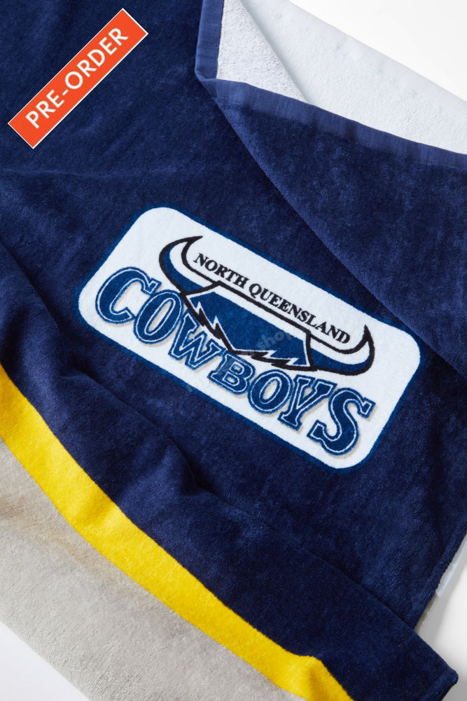 North Queensland Cowboys Nrl Retro Towel Beach Towel