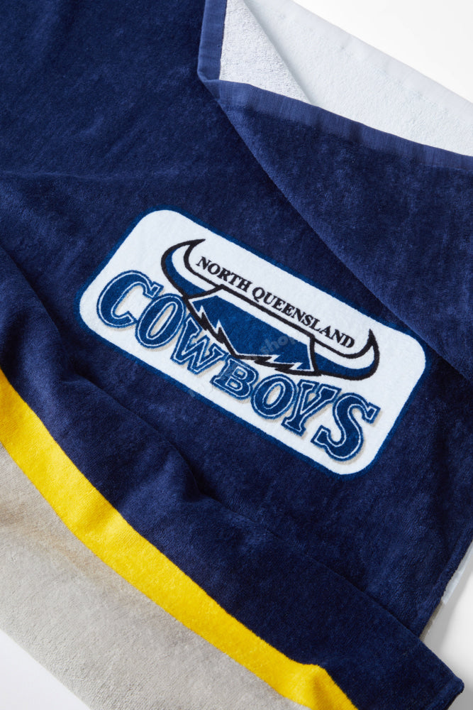 North Queensland Cowboys Nrl Retro Towel Beach Towel