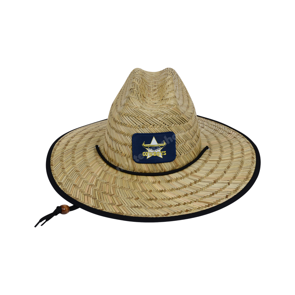 North Queensland Cowboys Nrl Straw Hat Headwear