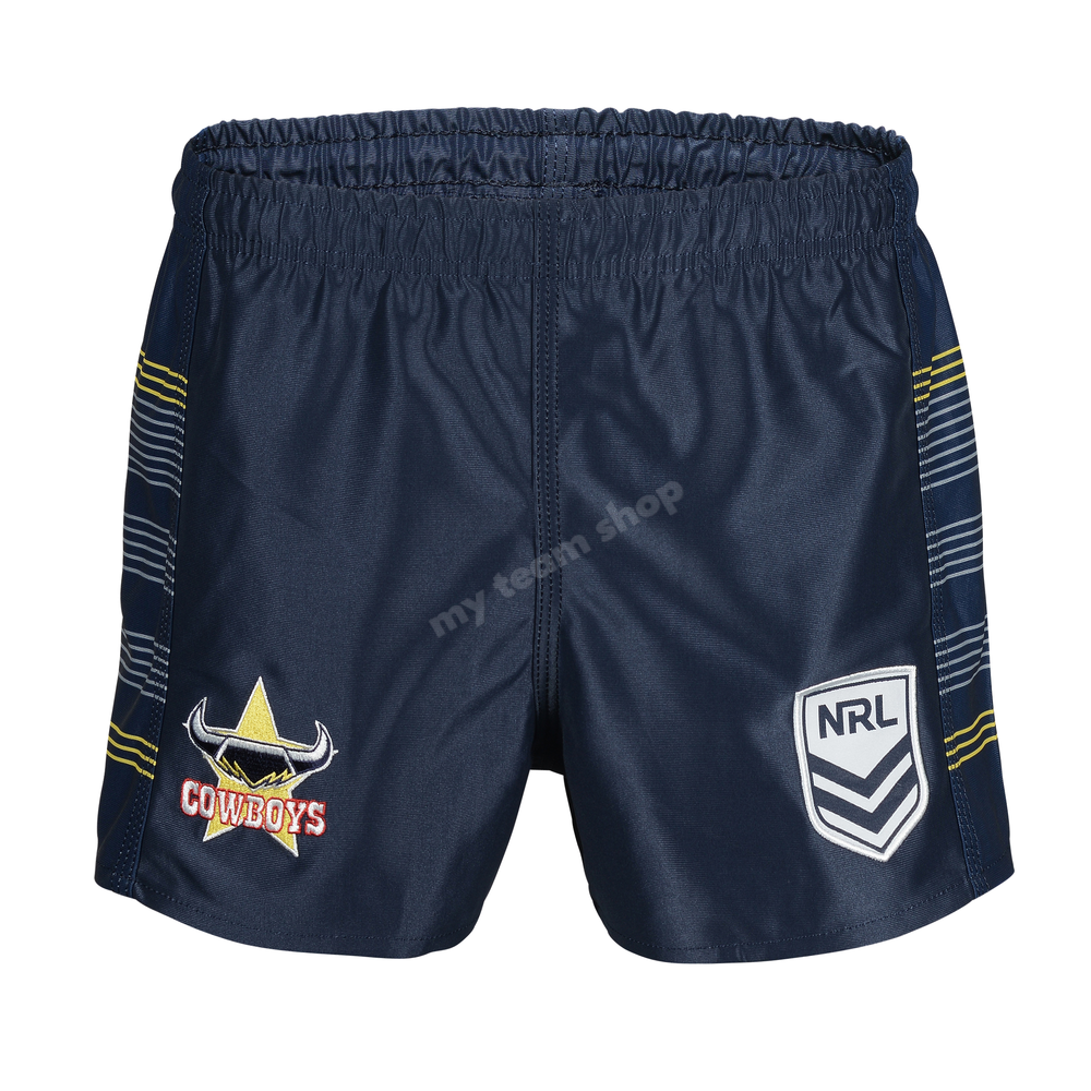 North Queensland Cowboys NRL Youth Supporter Shorts Apparel