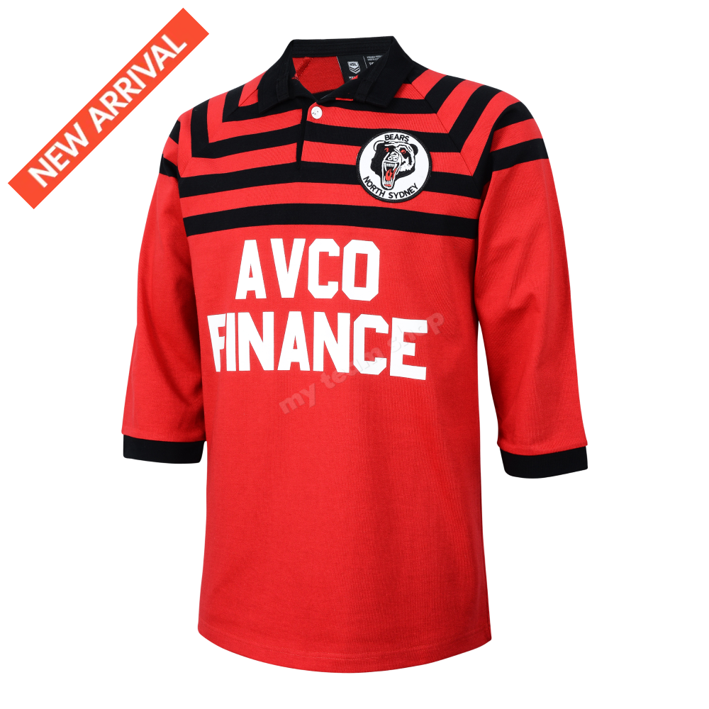 NORTH SYDNEY BEARS 1982 NRL RETRO JERSEY