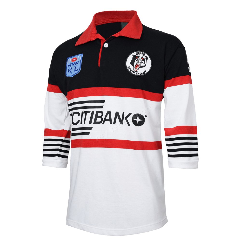 North Sydney Bears 1992 NRL Retro Jersey Apparel