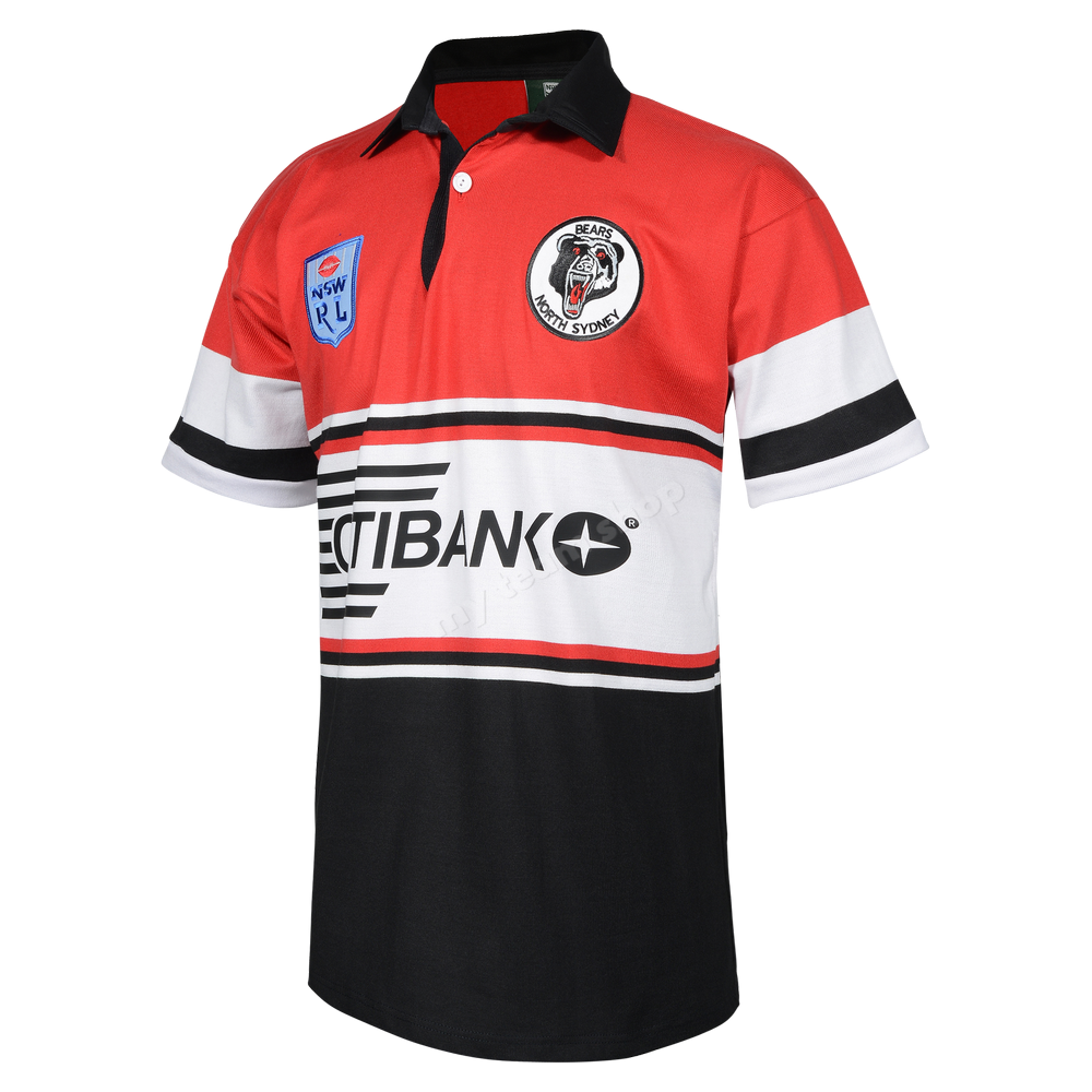 North Sydney Bears 1994 NRL Retro Jersey | My Team Shop North Sydney Bears 1994 NRL Retro Jersey | My Team Shop