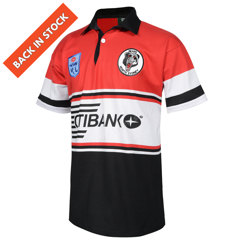 Bears 1994 NRL Retro Jersey Apparel