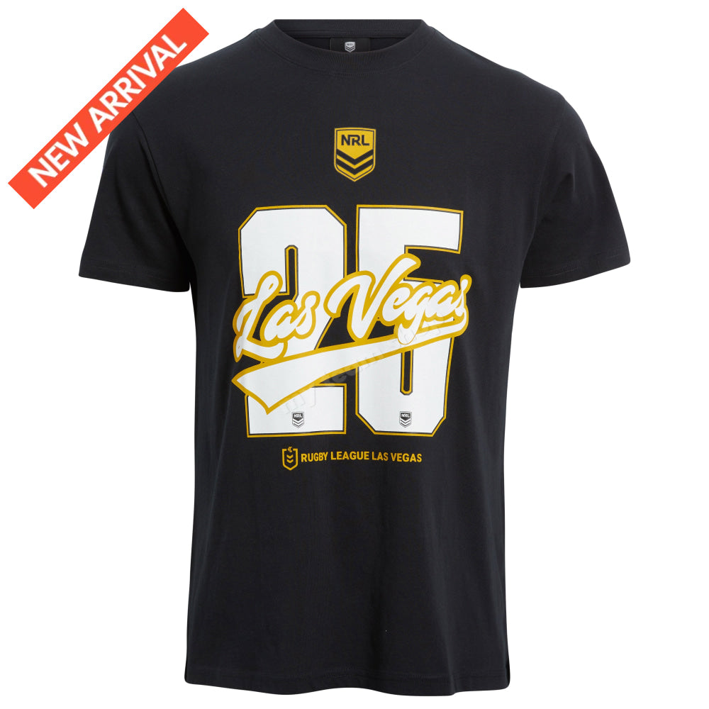 Nrl 2025 Las Vegas T-Shirt Vegas Tee