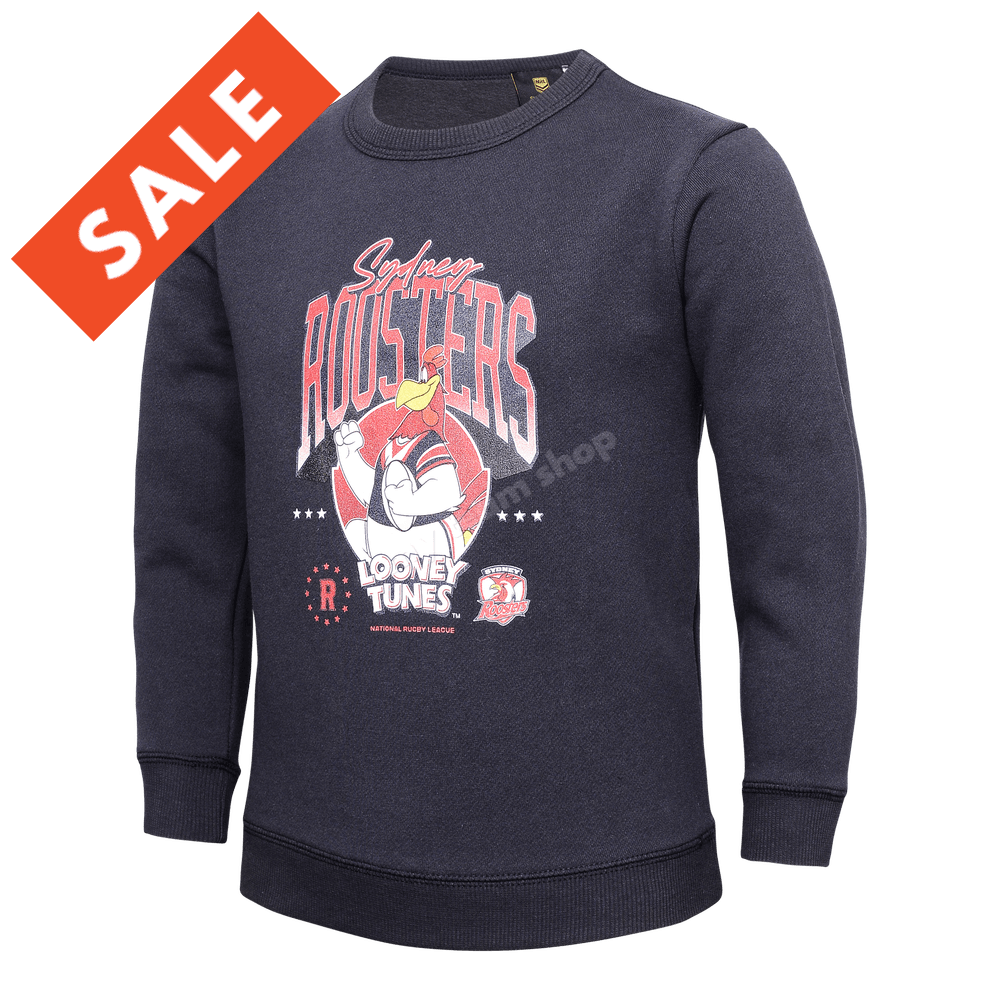 Sydney Roosters NRL Junior Looney Tunes Crew Outerwear