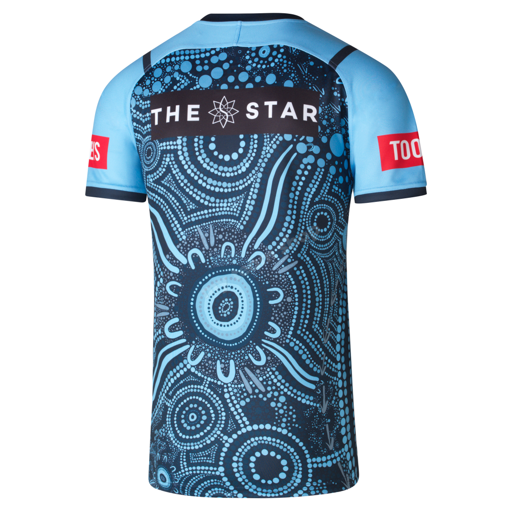 Nsw Blues State Of Origin 2024 Nrl Indigenous Jersey Replica Jersey