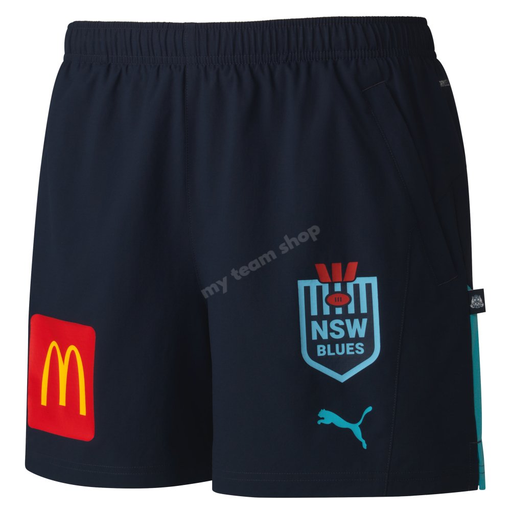 NSW State Of Origin 2024 Blues Training Shorts NRL Shorts