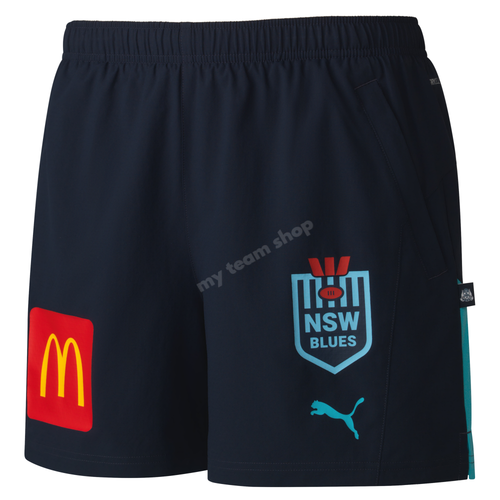 NSW State Of Origin 2024 Blues Training Shorts NRL Shorts