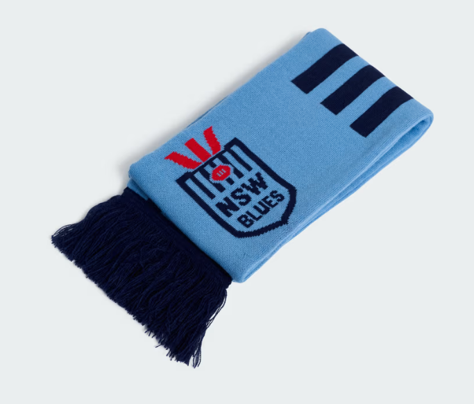 NSW STATE OF ORIGIN 2025 NRL ADIDAS BLUES SCARF