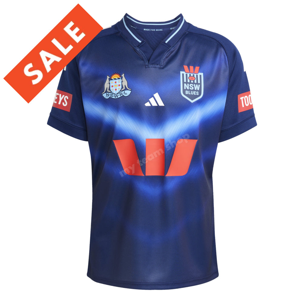 【海外Lサイズ】NRL ＮＳＷ・ブルーズ 2025ホームジャージ ヨーモデル 2025 NRL JERSEYS – Tagged 