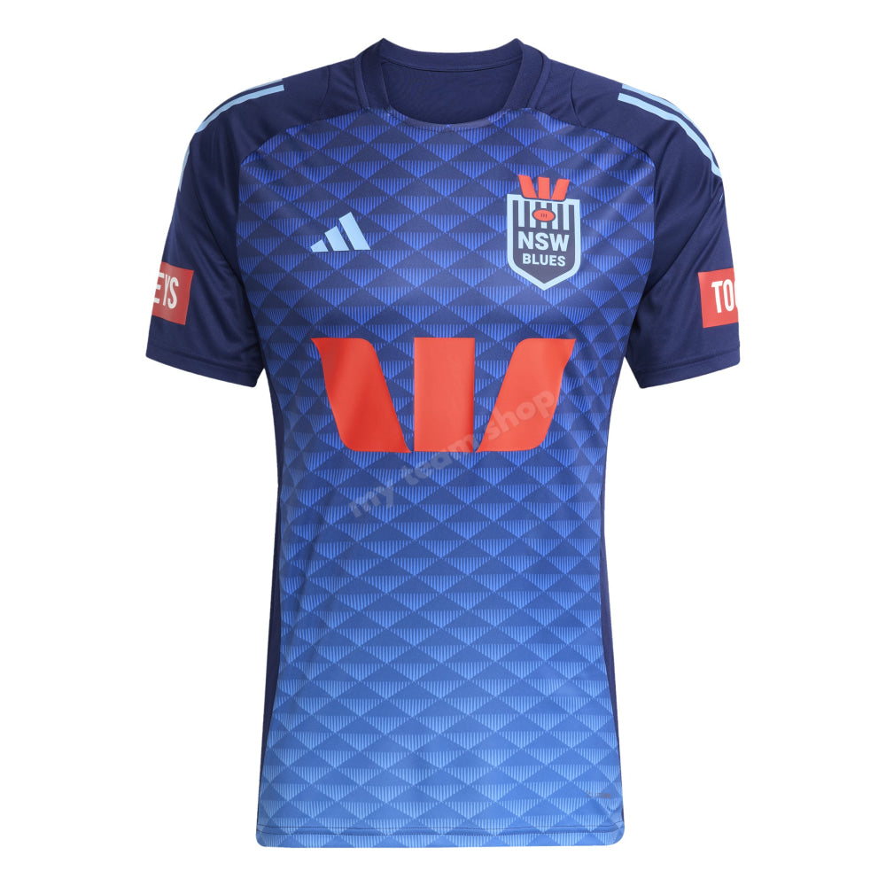 NSW STATE OF ORIGIN 2025 NRL DARK BLUE PERFORMANCE TEE NRL Performance Tee
