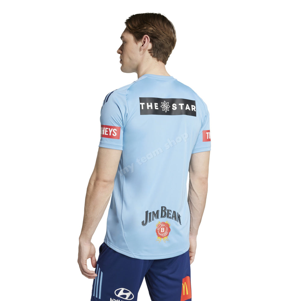 NSW STATE OF ORIGIN 2025 NRL LIGHT BLUE PERFORMANCE TEE NRL Performance Tee
