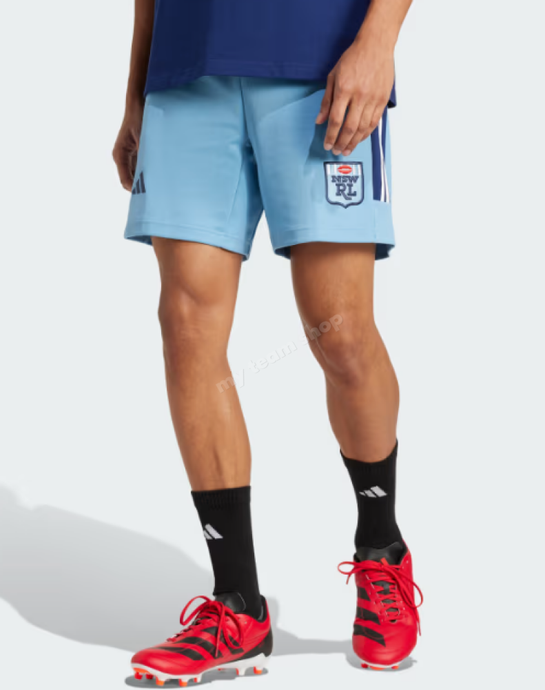 Nsw State Of Origin 2025 Sky Blue Tiro Shorts Nrl Shorts