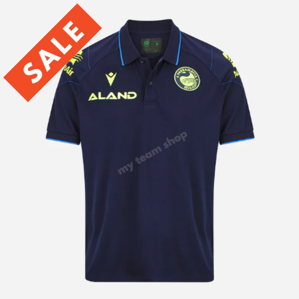 Parramatta Eels 2024 Nrl Travel Polo Team Polo