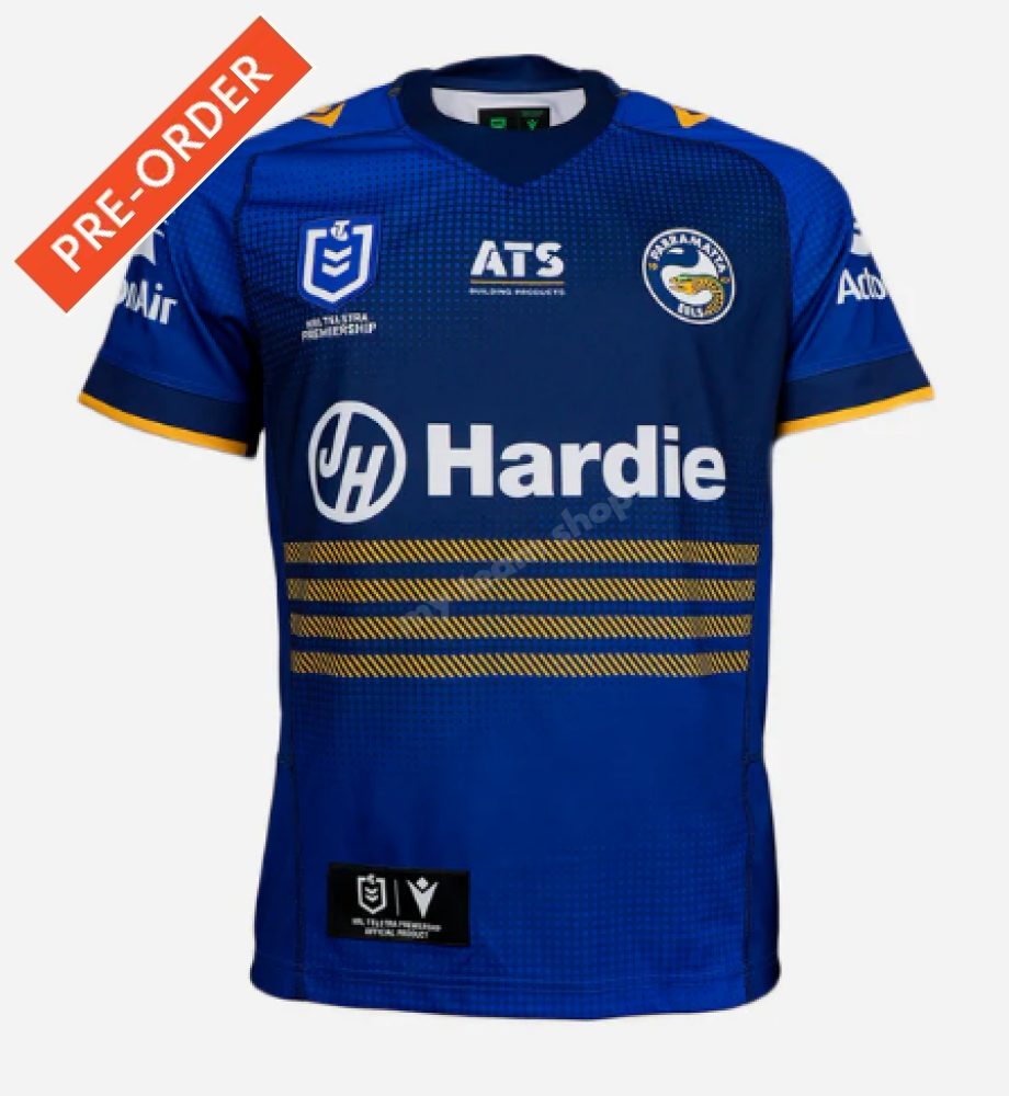 Parramatta Eels 2025 Nrl Home Jersey Replica Jersey