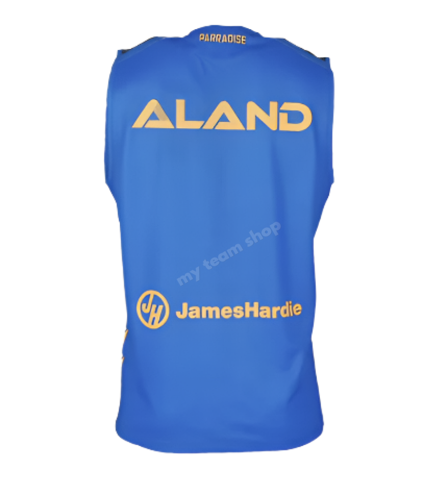 Parramatta Eels 2025 Nrl Training Singlet Training Tee