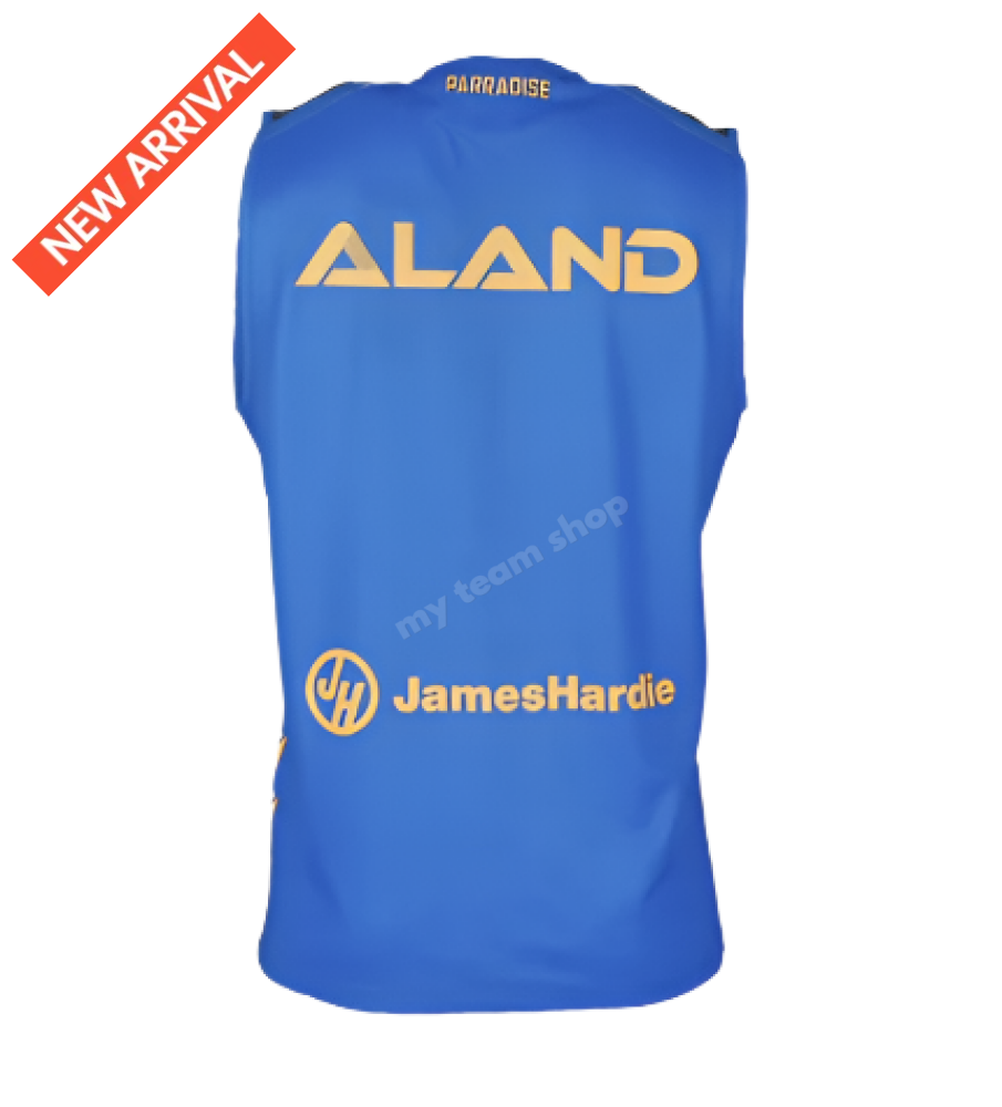 Parramatta Eels 2025 Nrl Training Singlet Training Tee