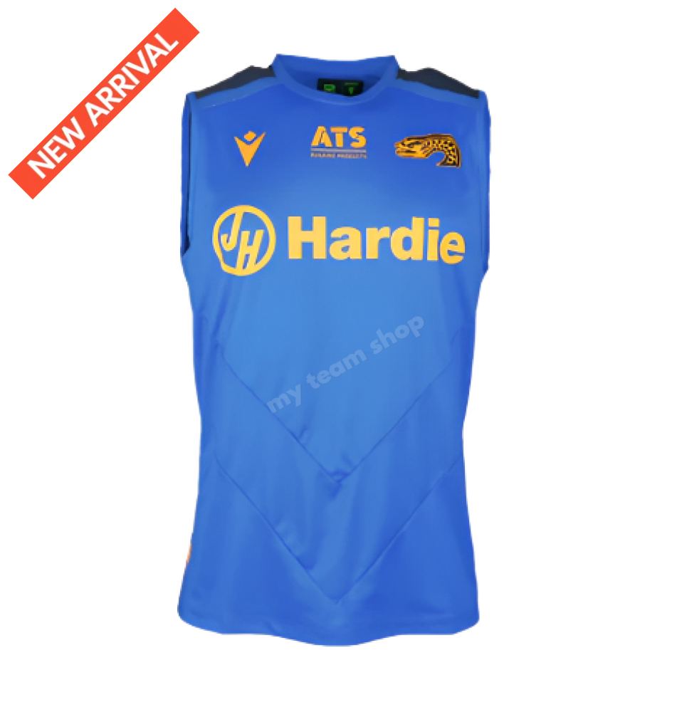 Parramatta Eels 2025 Nrl Training Singlet Training Tee