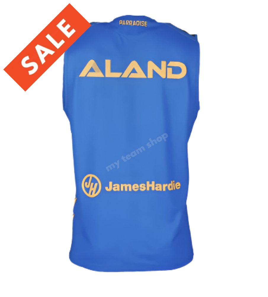Parramatta Eels 2025 Nrl Training Singlet Training Tee