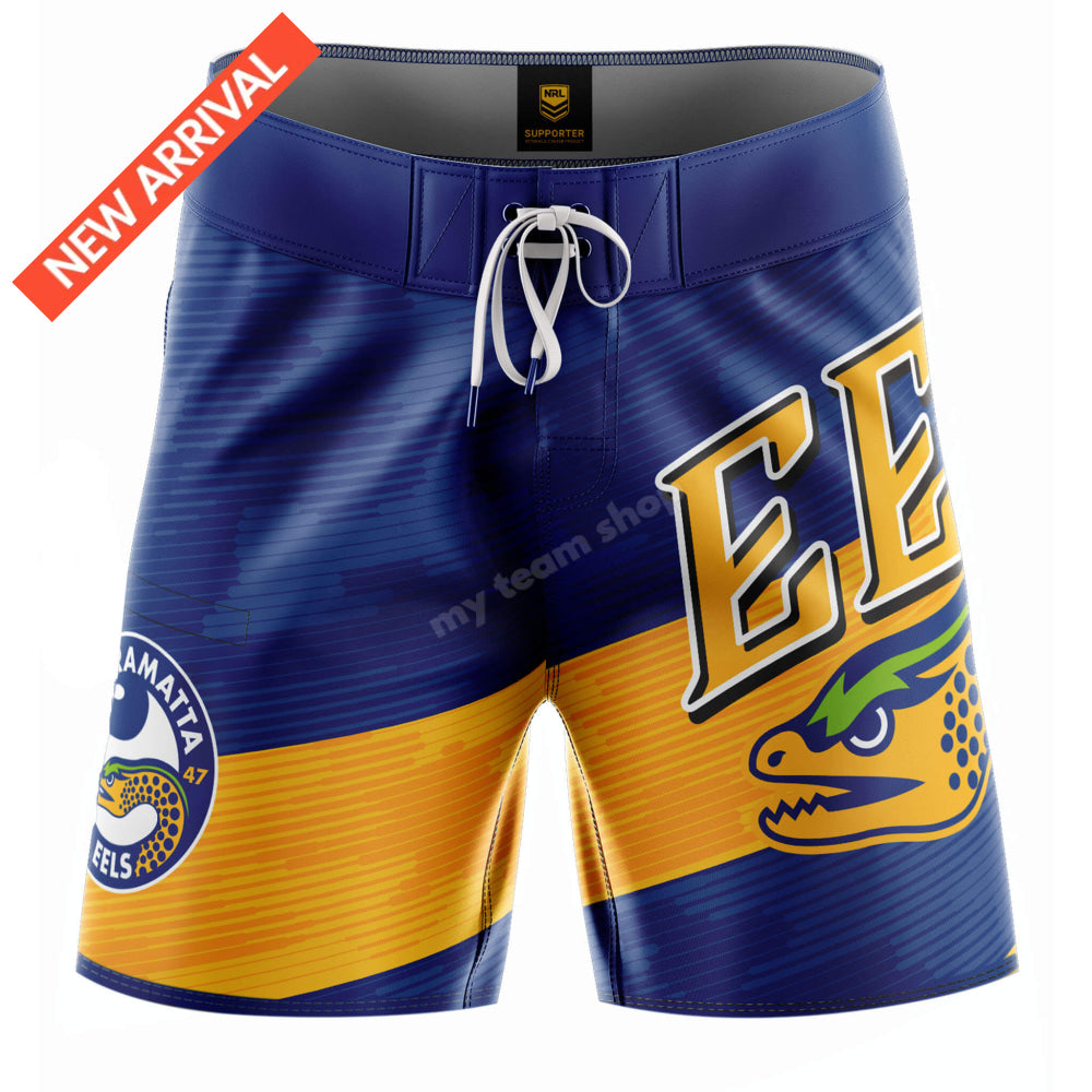 Parramatta Eels Nrl ’Barrel’ Board Shorts Board Shorts