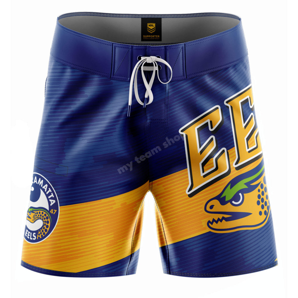 Parramatta Eels Nrl ’Barrel’ Board Shorts Board Shorts