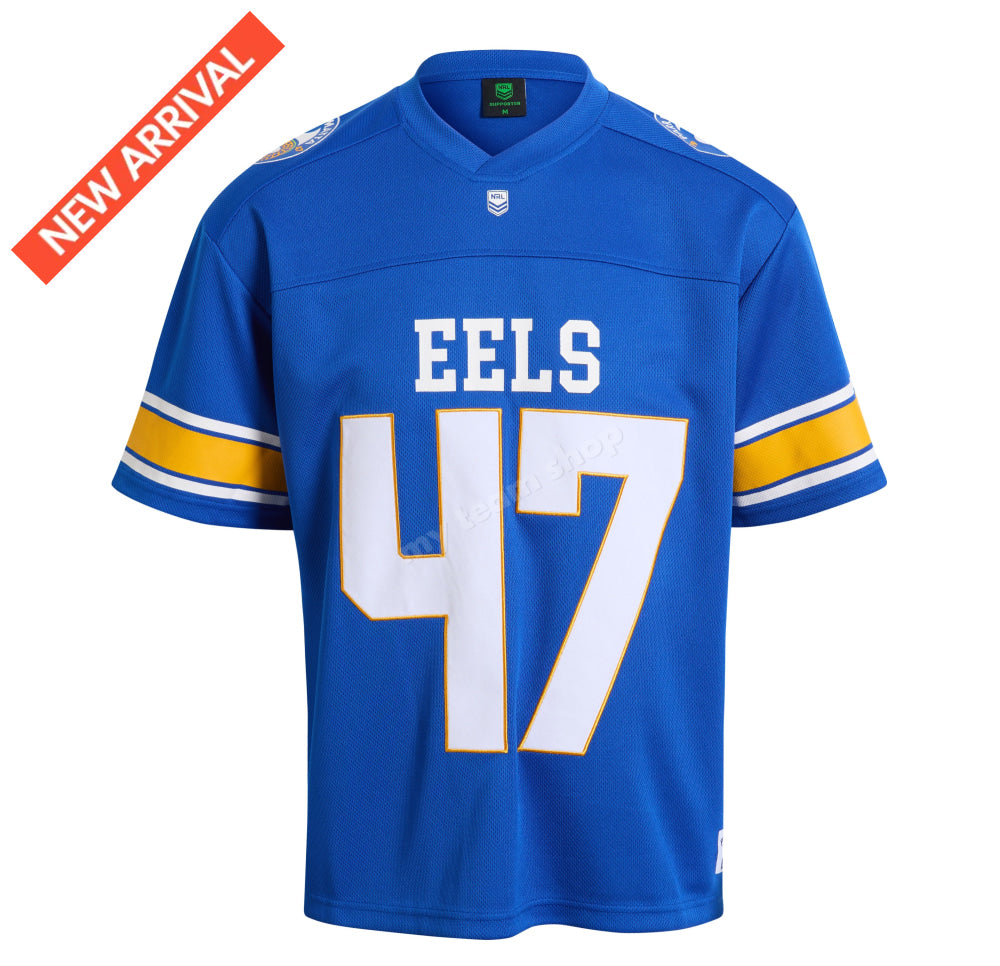 PARRAMATTA EELS NRL GRIDIRON MESH JERSEY NRL Gridiron Jersey