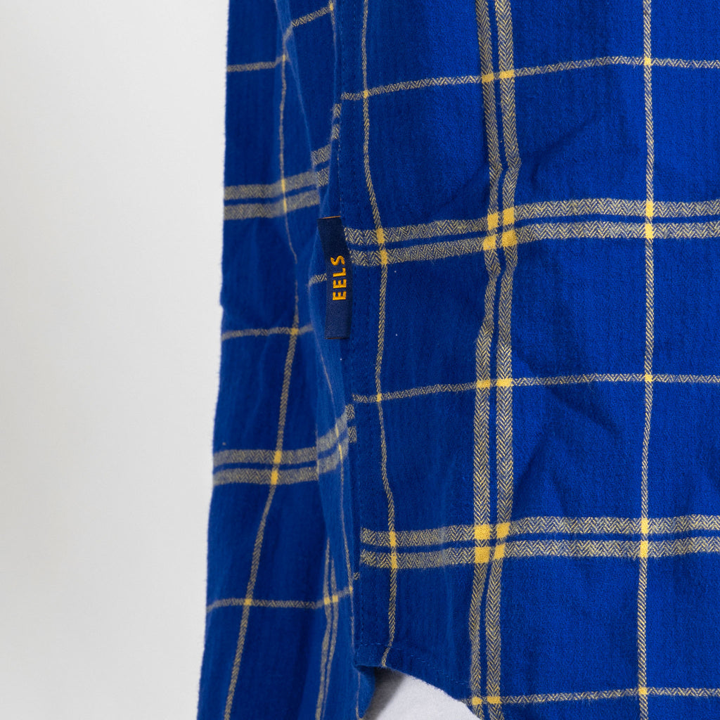 Parramatta Eels Nrl ’Mustang’ Flannel Shirt Tag Logo