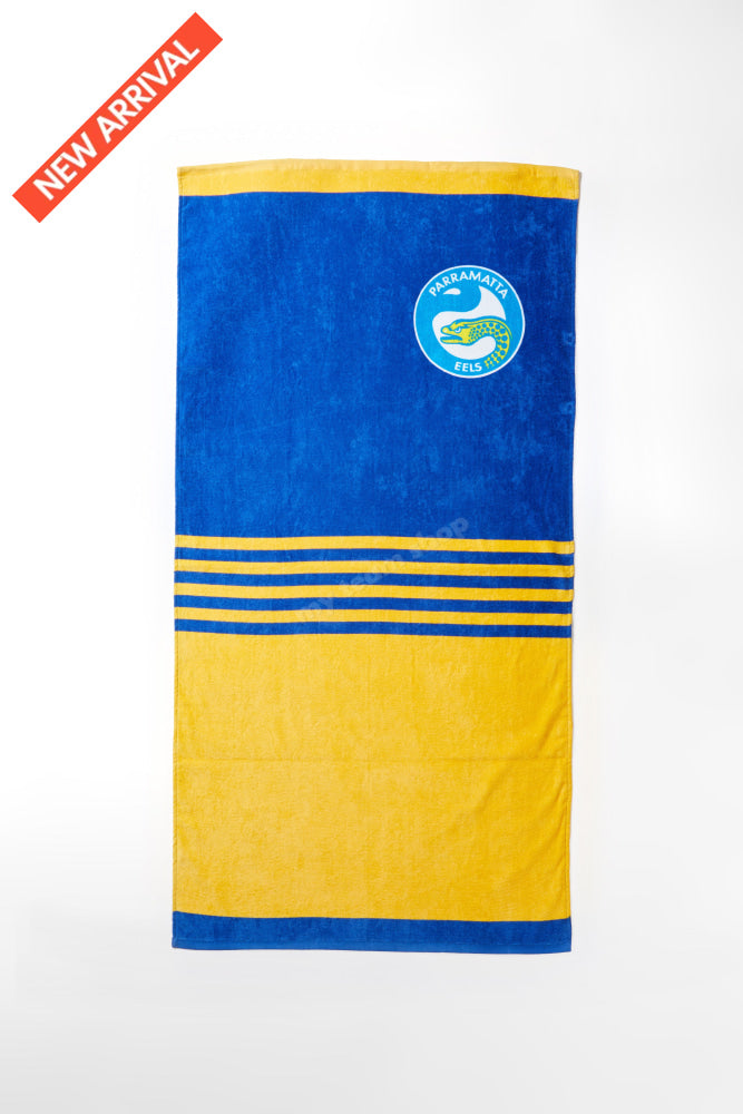 Parramatta Eels Nrl Retro Towel Beach Towel