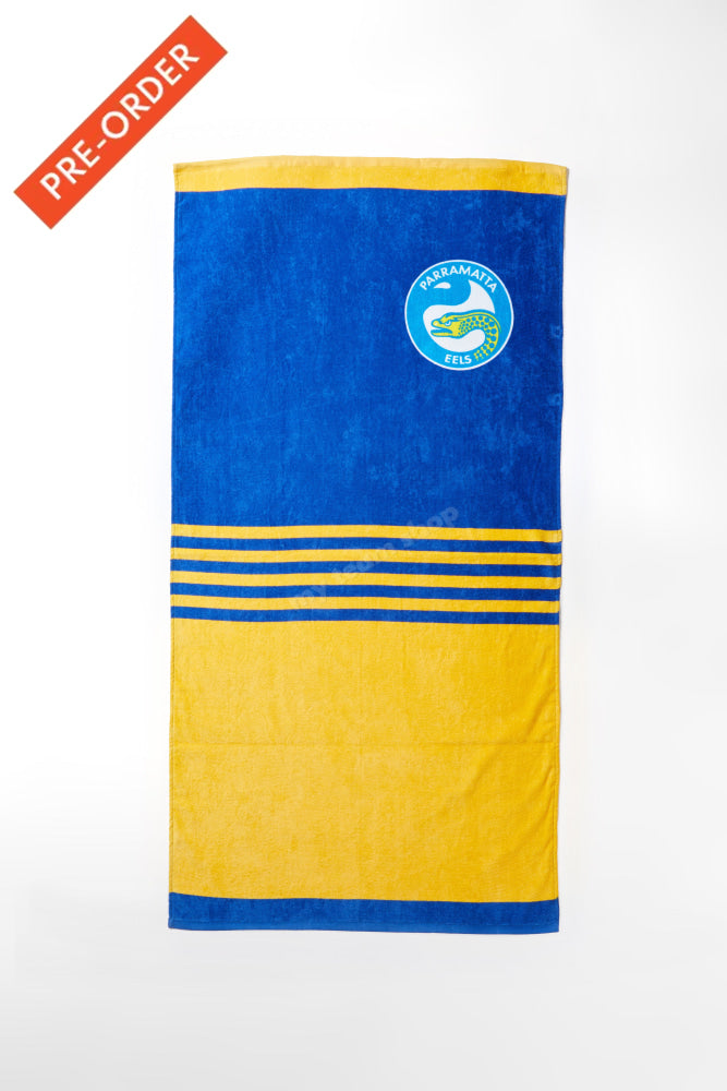 Parramatta Eels Nrl Retro Towel Beach Towel