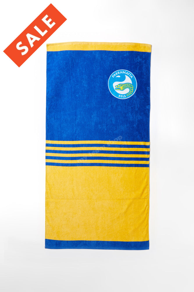 Parramatta Eels Nrl Retro Towel Beach Towel