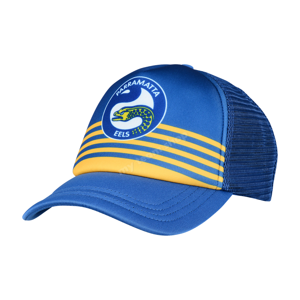 PARRAMATTA EELS NRL RETRO TRUCKER CAP NRL headwear
