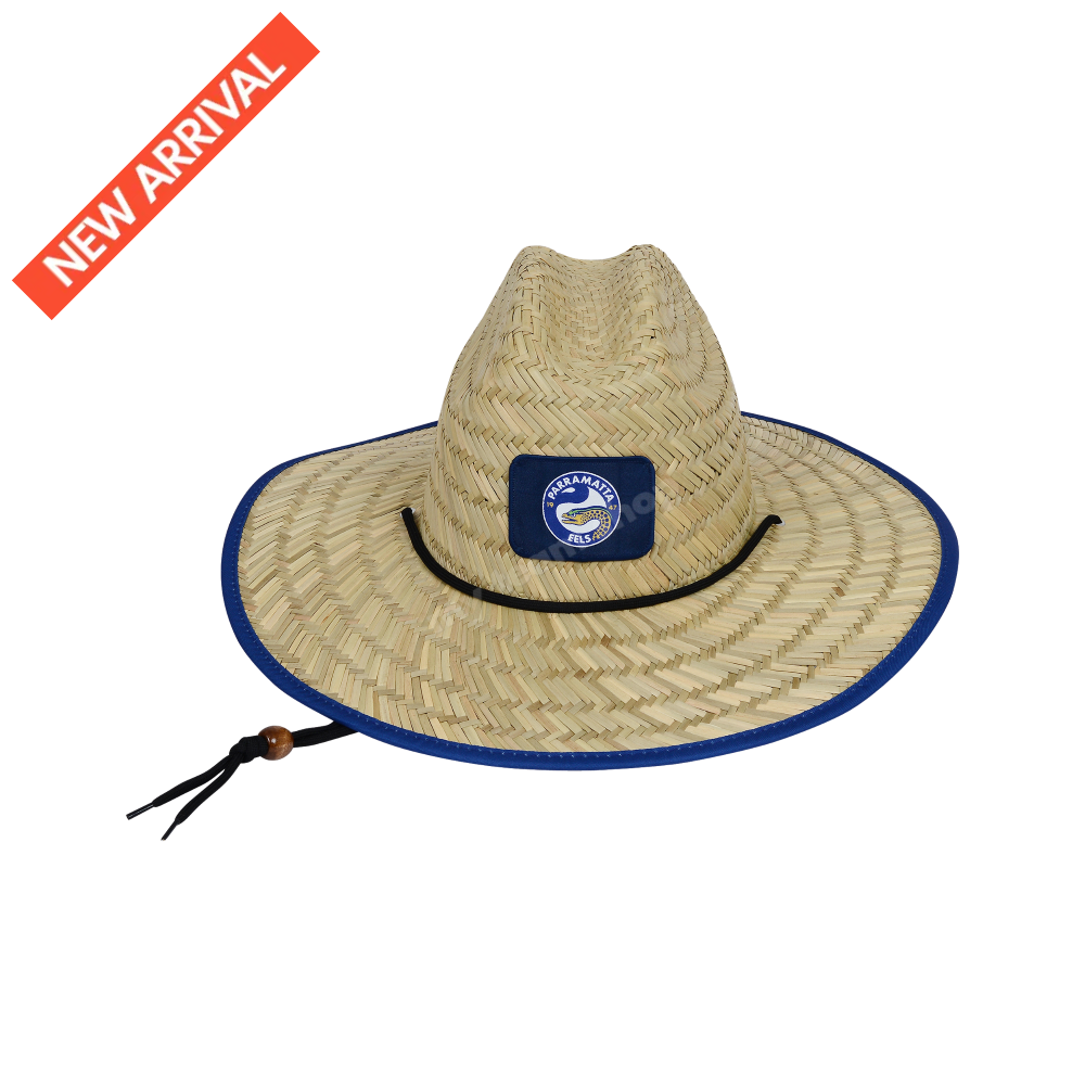 Parramatta Eels Nrl Straw Hat Headwear