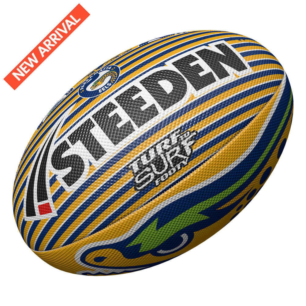 PARRAMATTA EELS ’TURF TO SURF’ NRL BEACH FOOTY NRL Football
