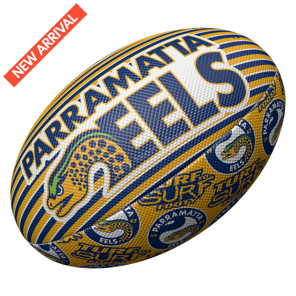 PARRAMATTA EELS ’TURF TO SURF’ NRL BEACH FOOTY NRL Football