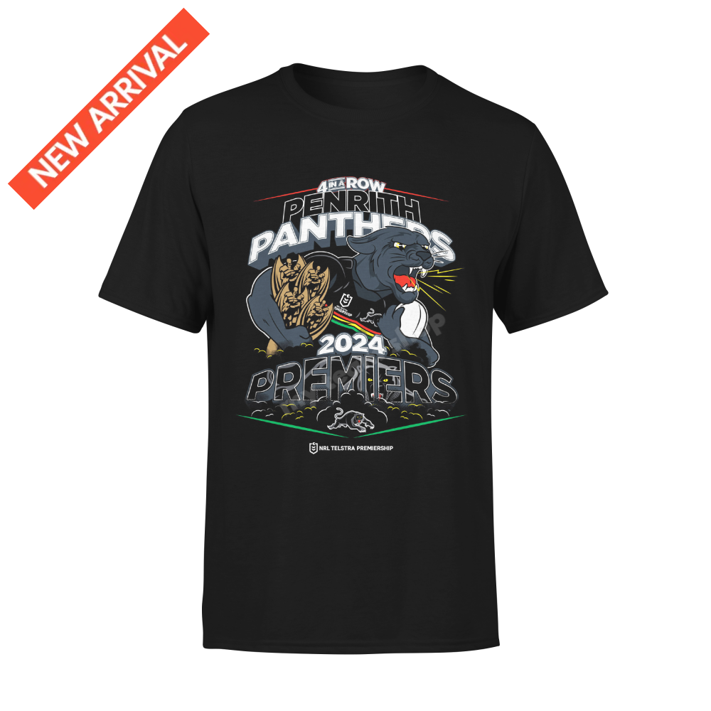 Penrith Panthers 2024 Nrl Premiers Tee Premiers Tee