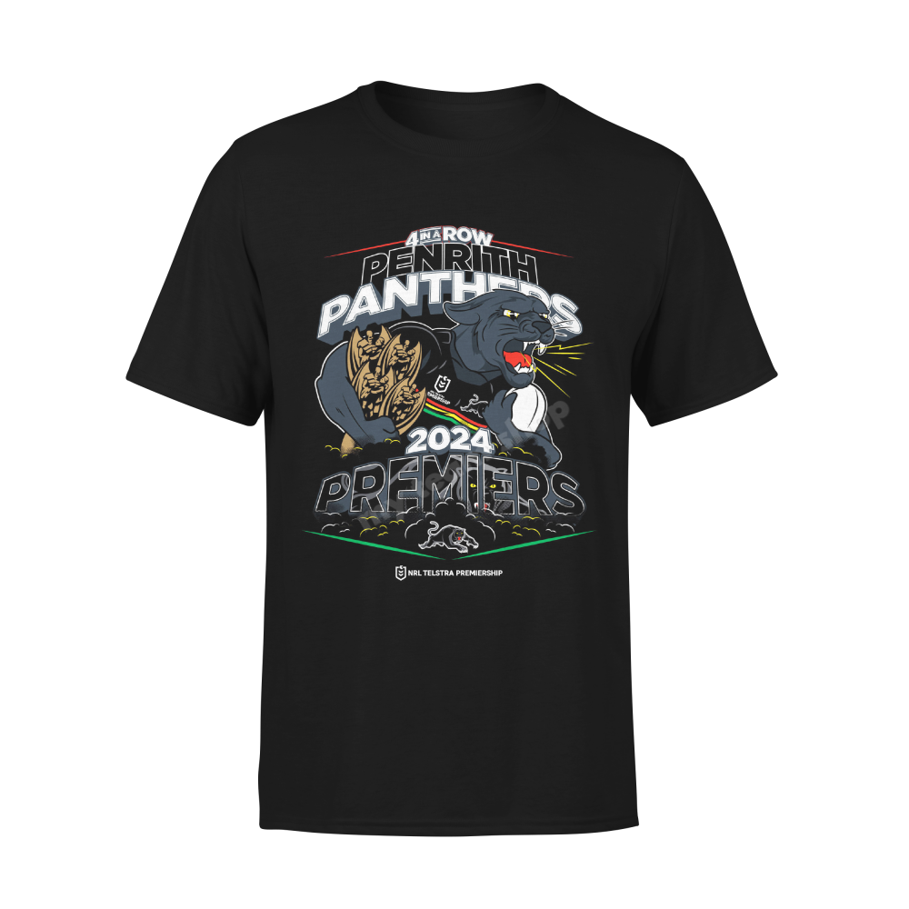 Penrith Panthers 2024 Nrl Premiers Tee Premiers Tee