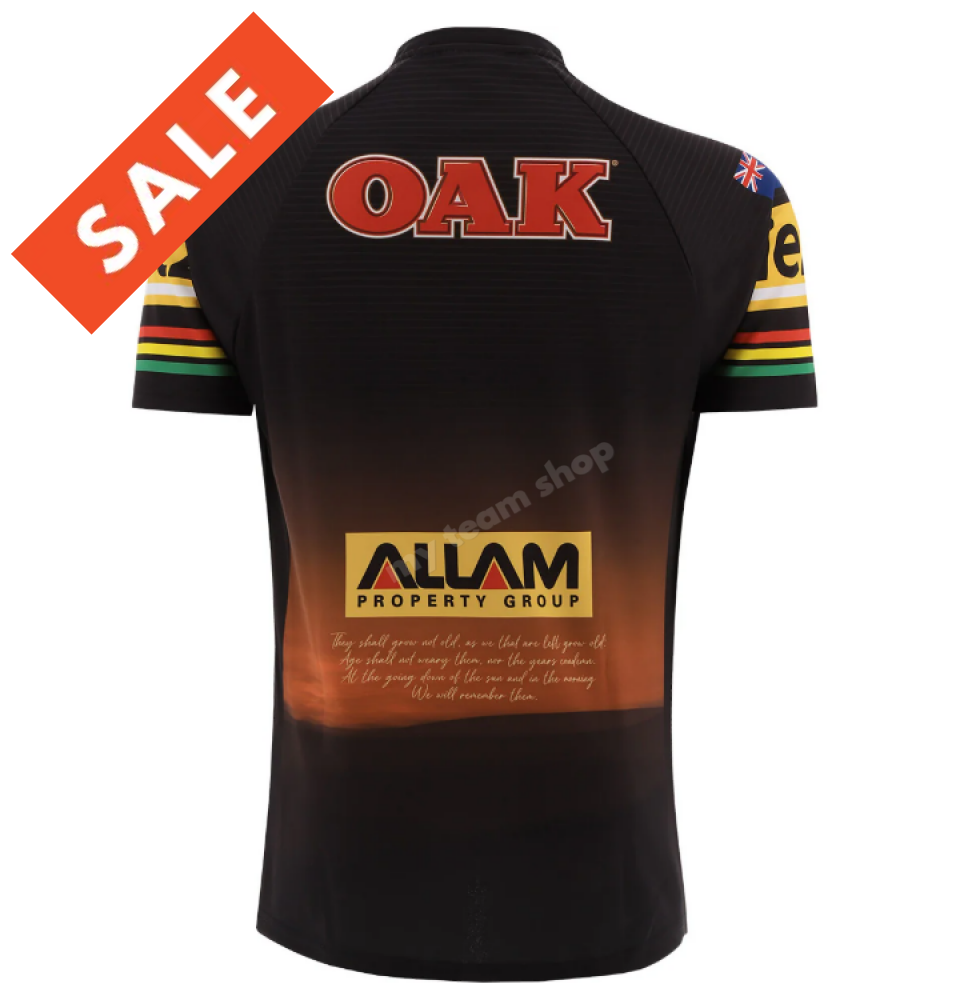 PENRITH PANTHERS 2025 NRL ANZAC JERSEY NRL Replica Jersey