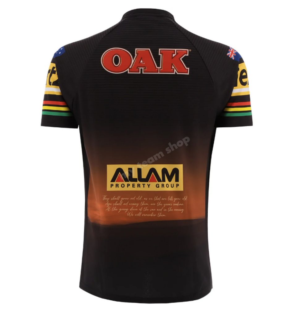 PENRITH PANTHERS 2025 NRL ANZAC JERSEY NRL Replica Jersey