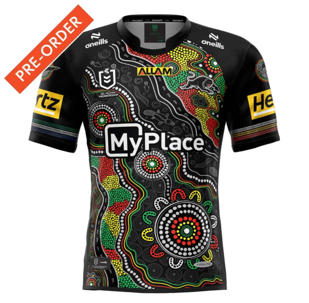 PENRITH PANTHERS 2025 NRL INDIGENOUS JERSEY NRL Replica Jersey