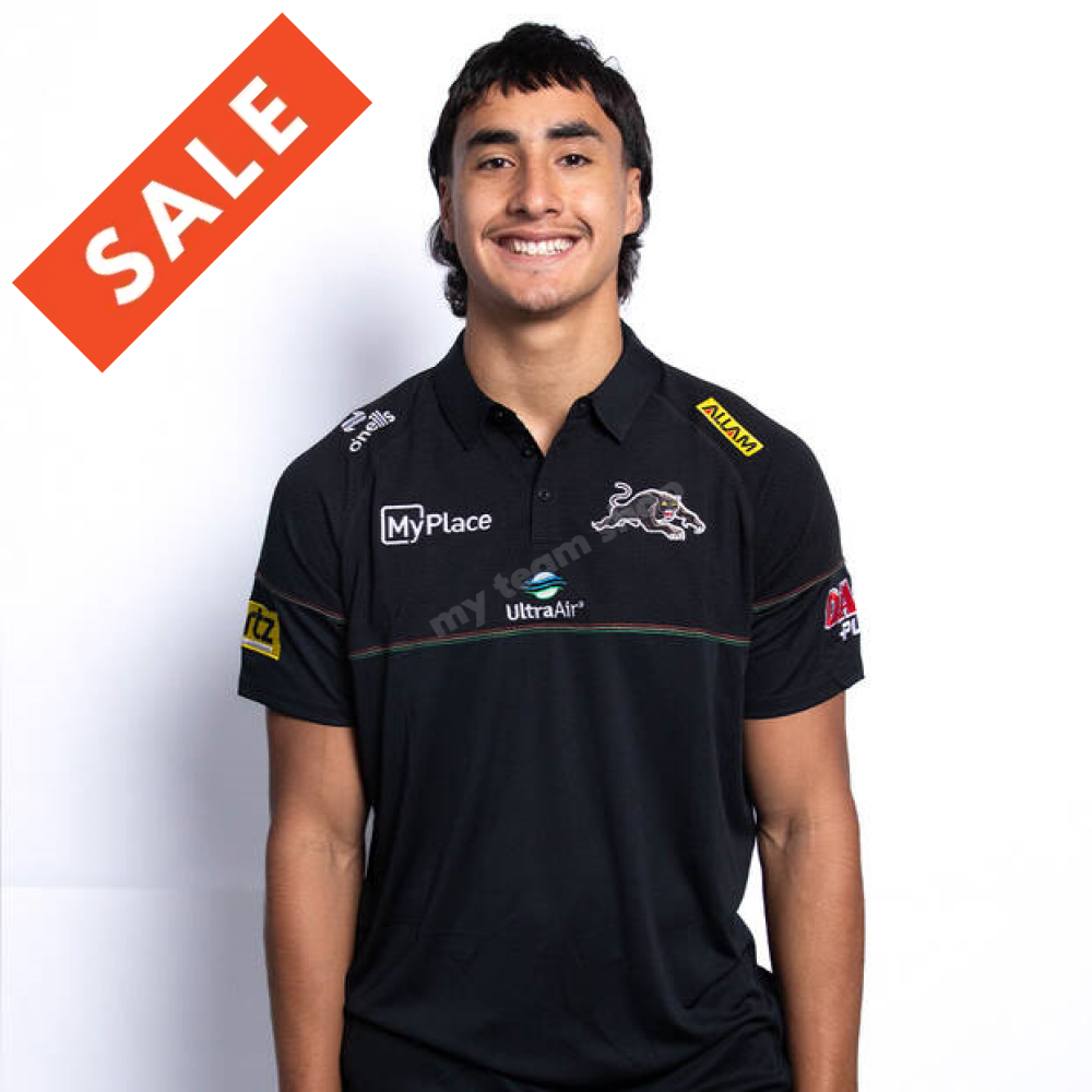 Penrith Panthers 2025 Nrl Media Polo Media Polo