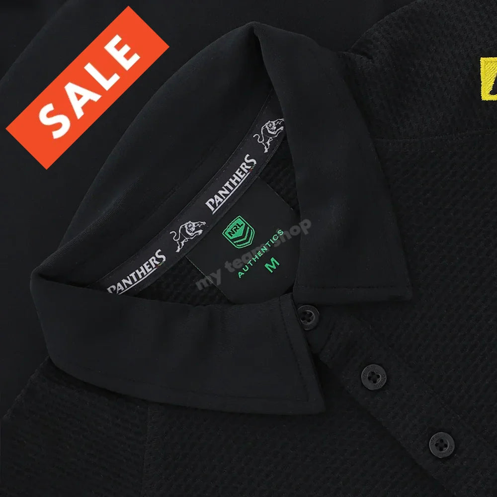 Penrith Panthers 2025 Nrl Media Polo Media Polo COLLAR