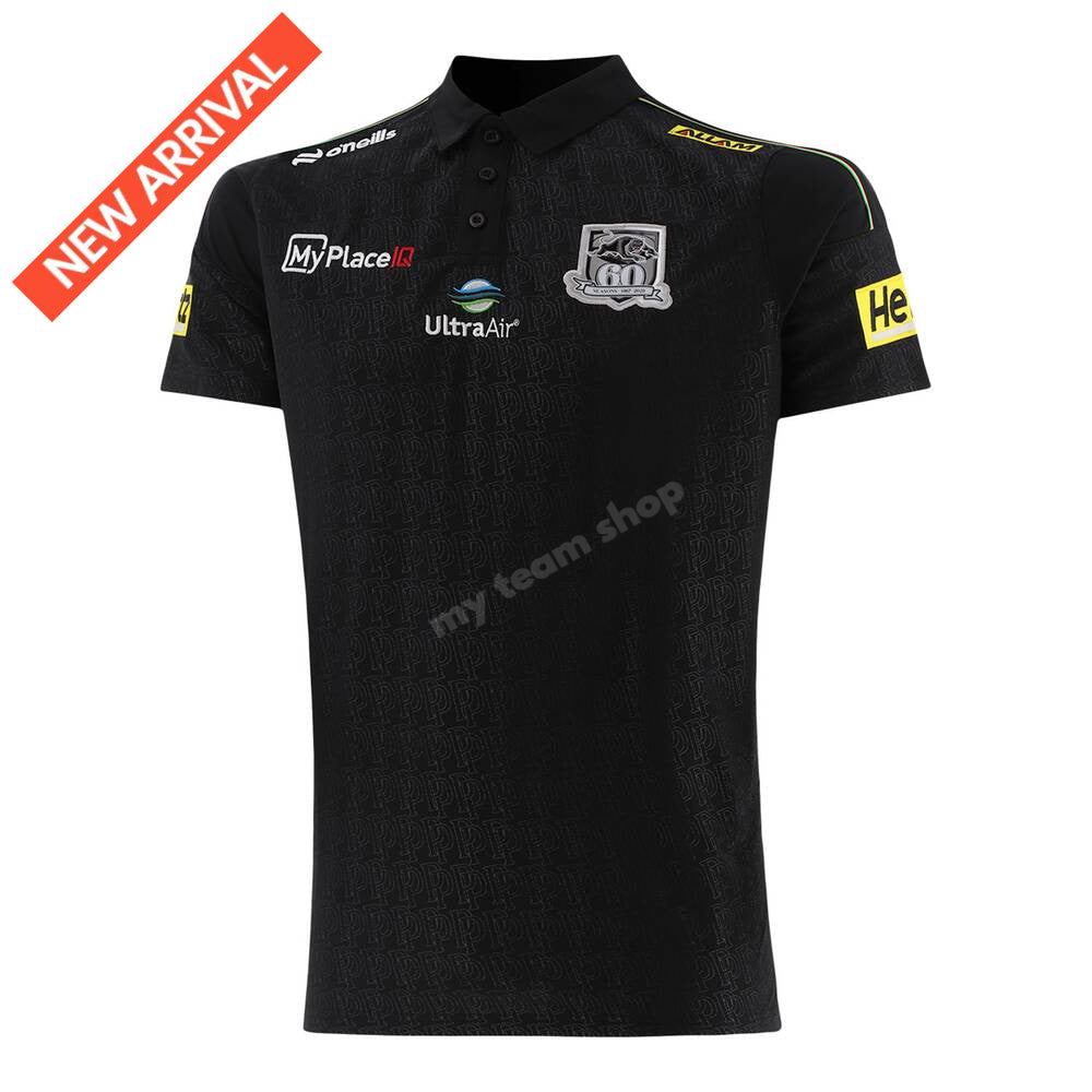PENRITH PANTHERS 2026 NRL BLACK MEDIA POLO NRL Media Polo