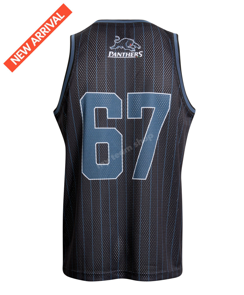 PENRITH PANTHERS NRL ADULT BASKETBALL SINGLET NRL Basketball Singlet