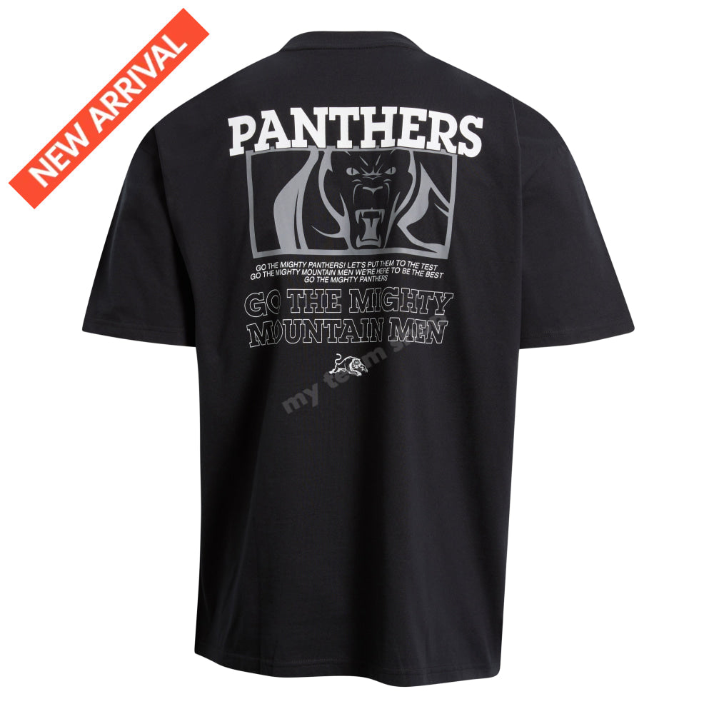 PENRITH PANTHERS NRL HEAVY WEIGHT CLIP T-SHIRT NRL Heavy Weight T-Shirt