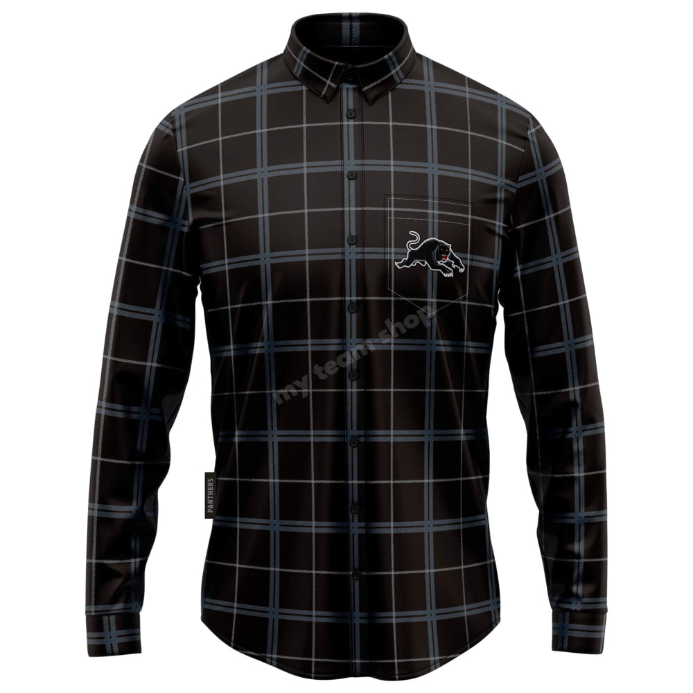 Penrith Panthers Nrl ’Mustang’ Flannel Shirt Flannel Shirt