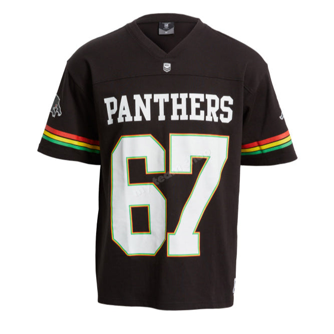 Penrith Panthers Nrl Oversized Gridiron T-Shirt Gridiron Shirt