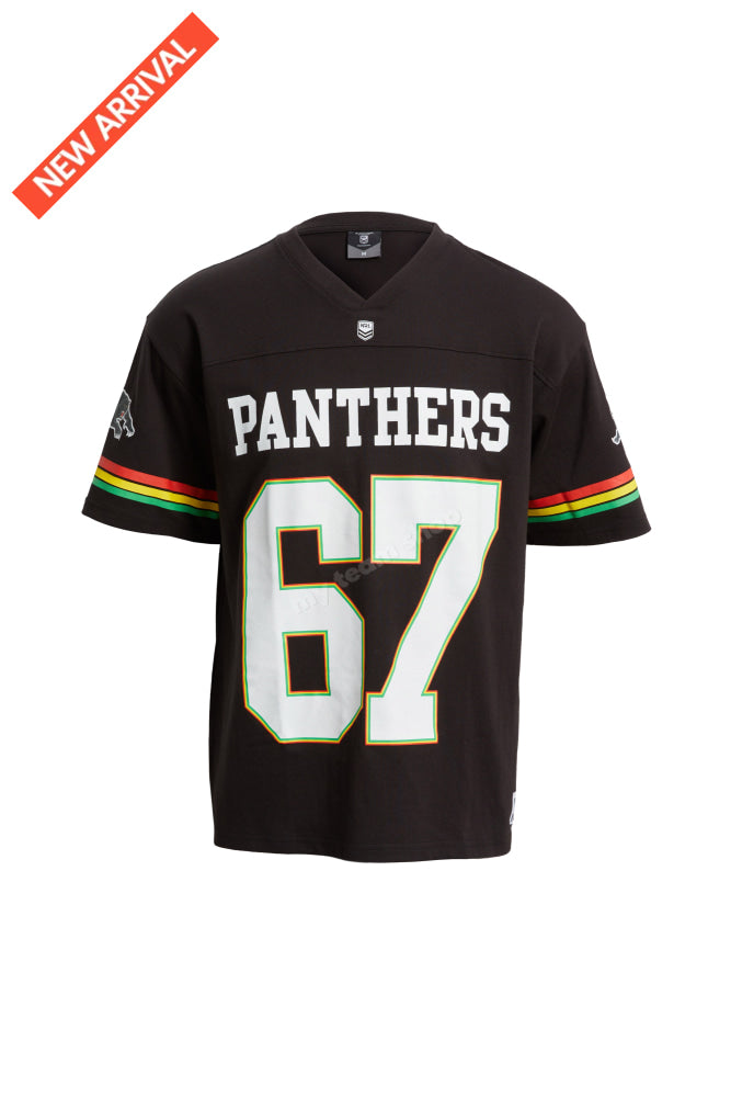 Penrith Panthers Nrl Oversized Gridiron T-Shirt Gridiron Shirt